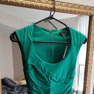 Le Chateau Dress Green XXS NWT